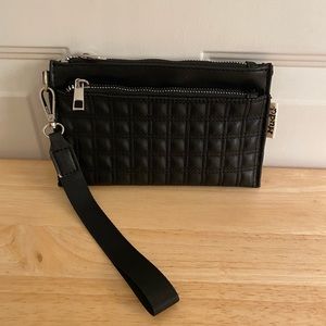 Mudd black Wristlet Clutch NWOT